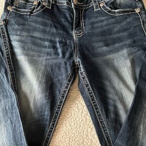 Miss Me Dark Blue Skinny Jeans